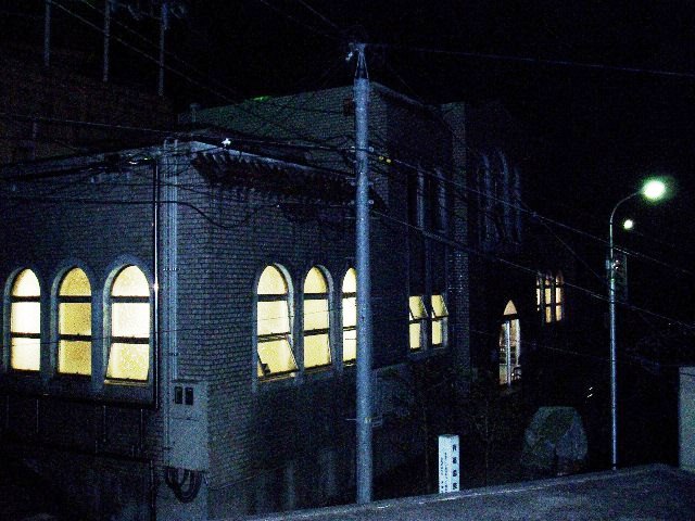 御前湯の夜景