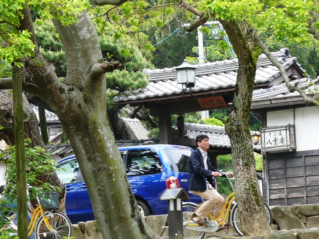 そば処八雲庵付近