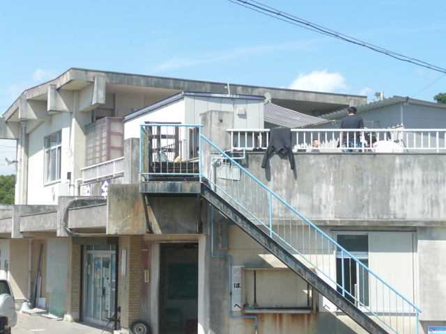 漁協の建屋