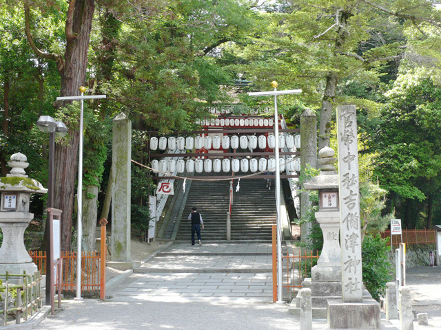 吉備津神社正面 