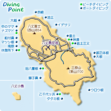 八丈島Map