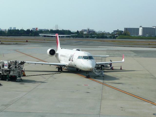 仙台行きJAL便