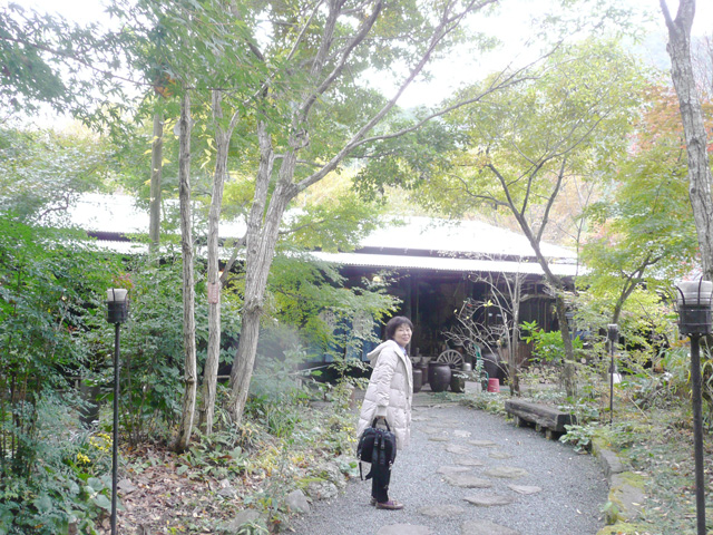 店の入口