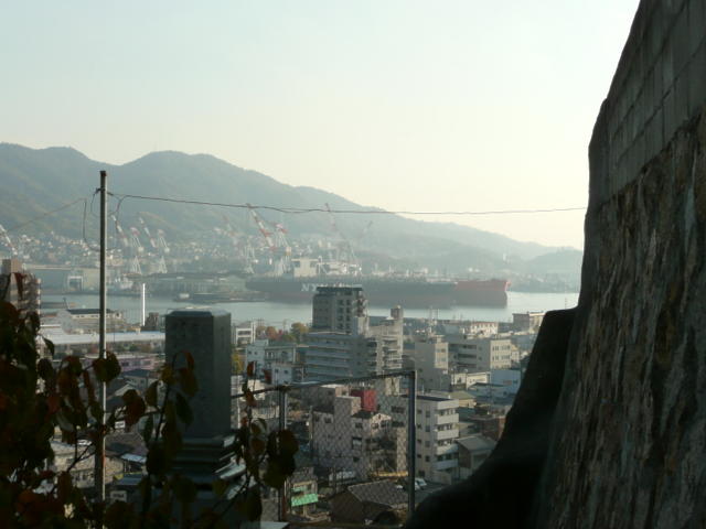 呉港方向の景色