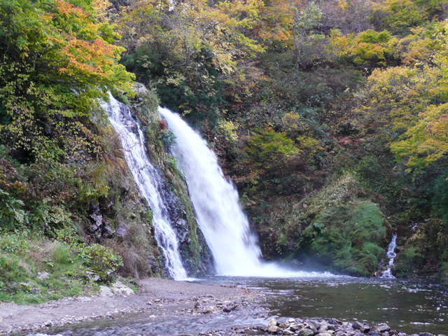 白銀の滝