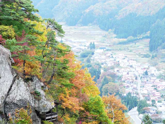 三重小塔付近からの眺め